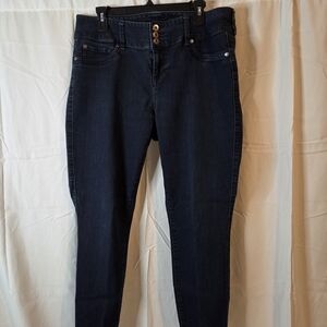 Torrid Women's High Rise Skinny Jeans in Deep Indigo Size 16T